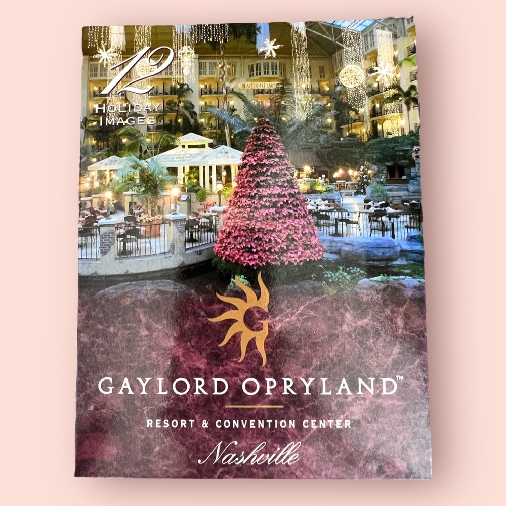 Gaylord Opryland resort postcard set